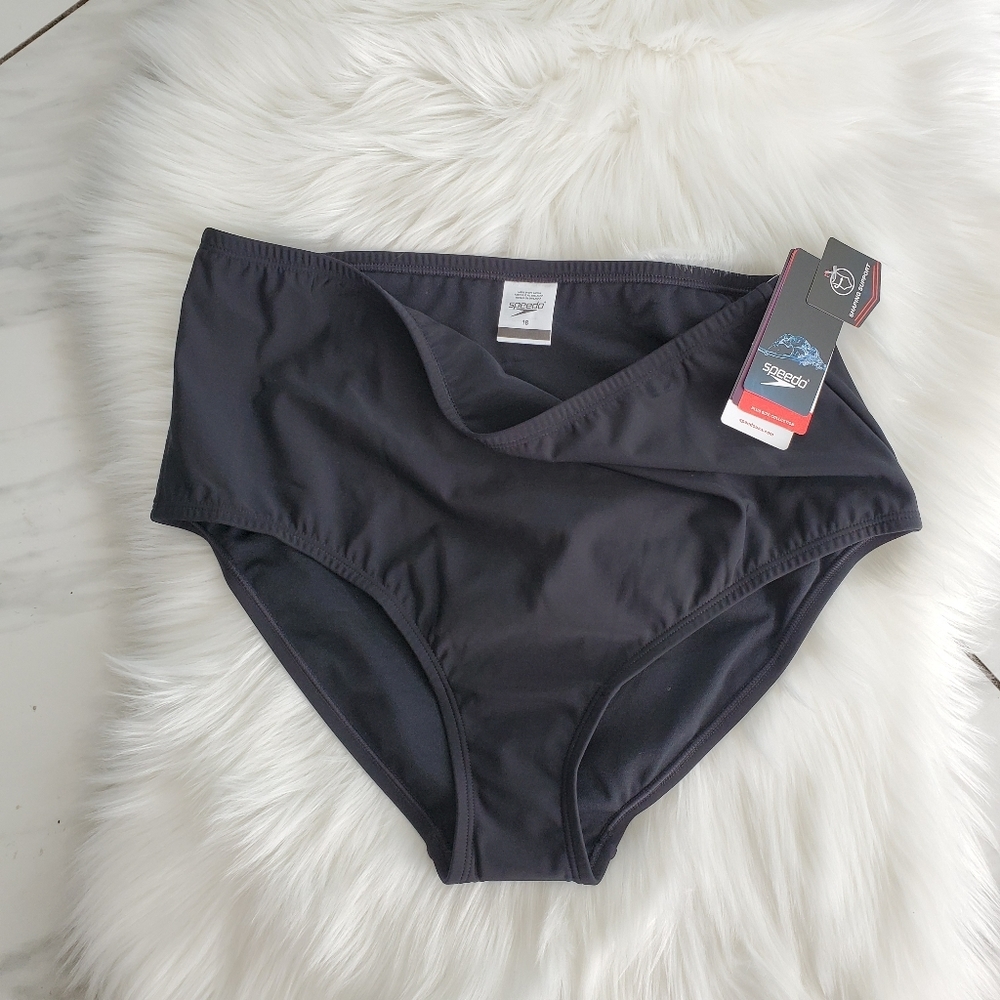 Plus size Speedo Go Figure Tummy Shapping Swim Bottoms Size 22